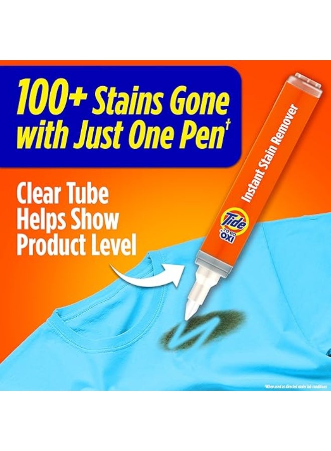 Tide Stain Remover To Go Pen Instant Spot Remover Clothes Travel Pocket Size 1 Count - Image 2